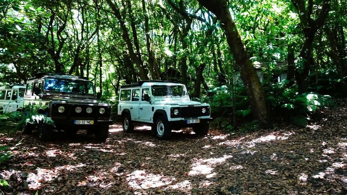 Off in a Jeep